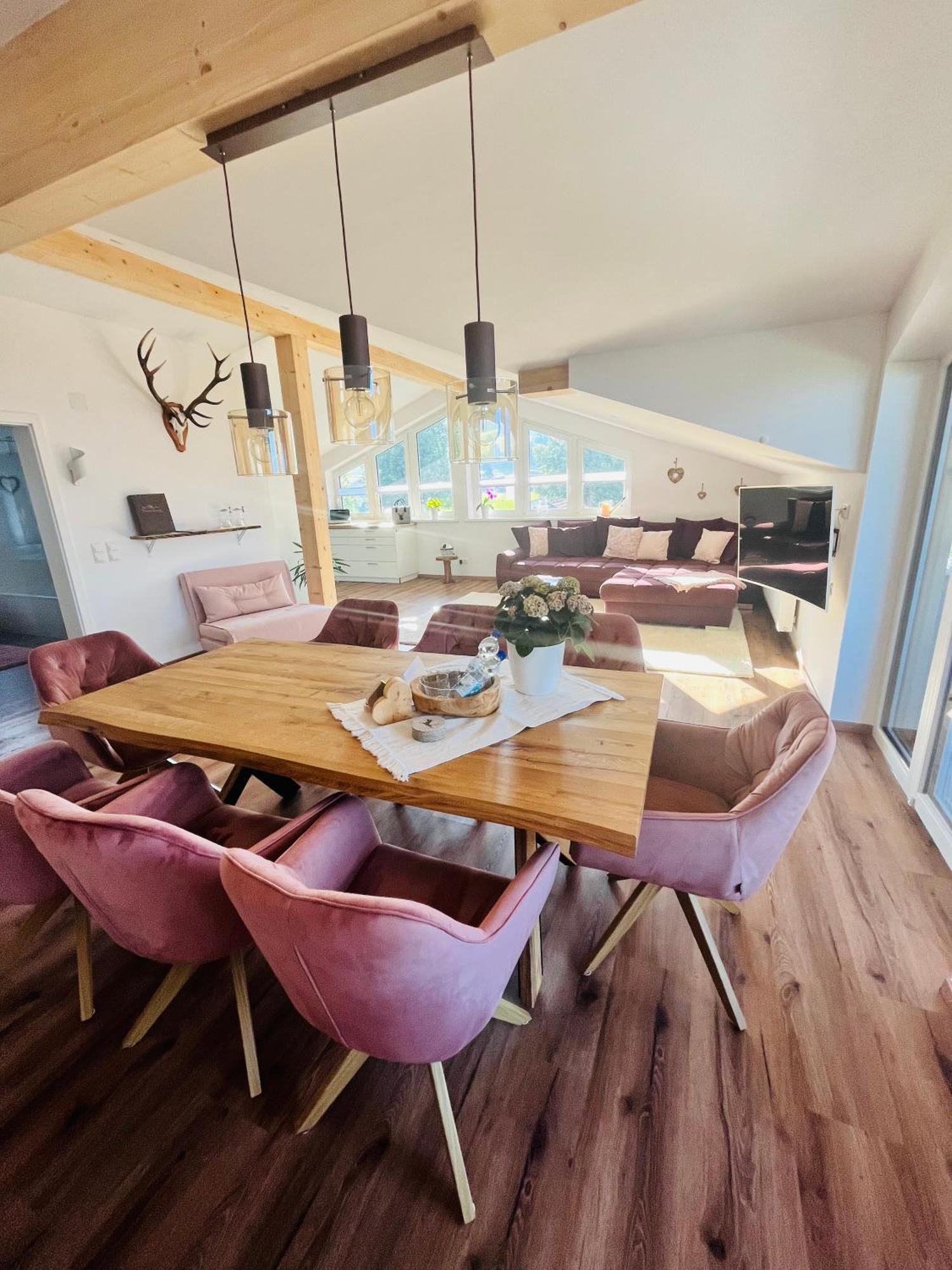 23 Neu Erbaute Ferienwohnung Mit Schloss- Und Panoramablick Halblech Ngoại thất bức ảnh